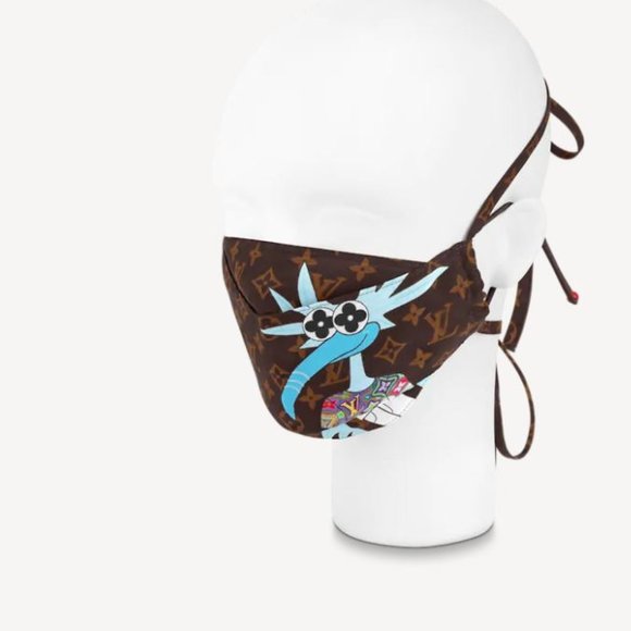 SOLD Louis Vuitton Friends Mask/Bandana - Picture 6 of 11